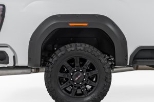 GMC Sierra 3500 HD Fender Flares - Rough Country - Pocket - GJV Riptide Blue - '20-'26